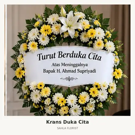 Krans Bunga Duka Sukun Malang
